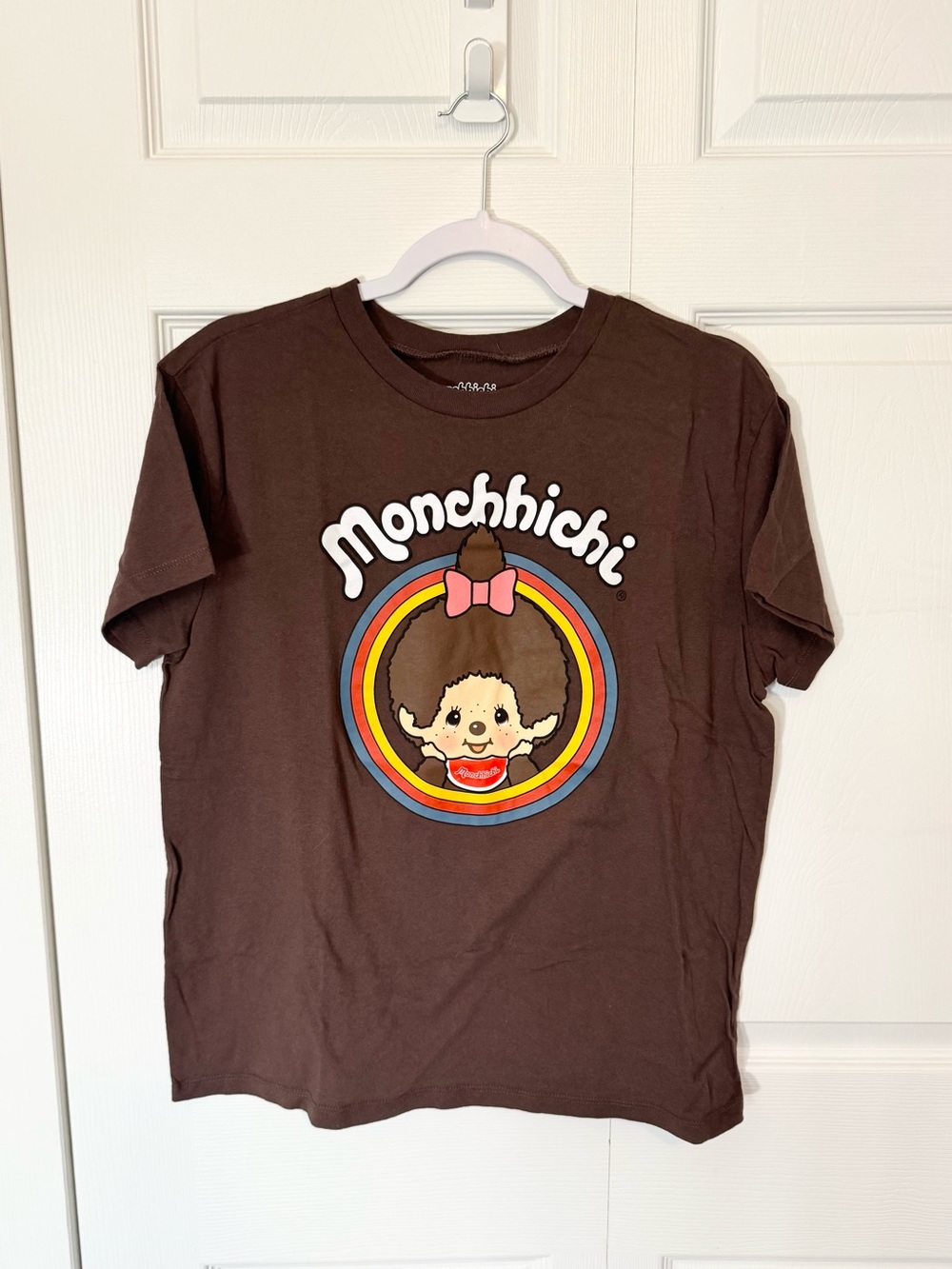 Monchhichi Retro Graphic T-Shirt — Size Large